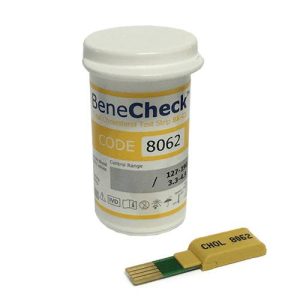 Que thử Cholesterol máy đo Benecheck 3in1 (10 que)